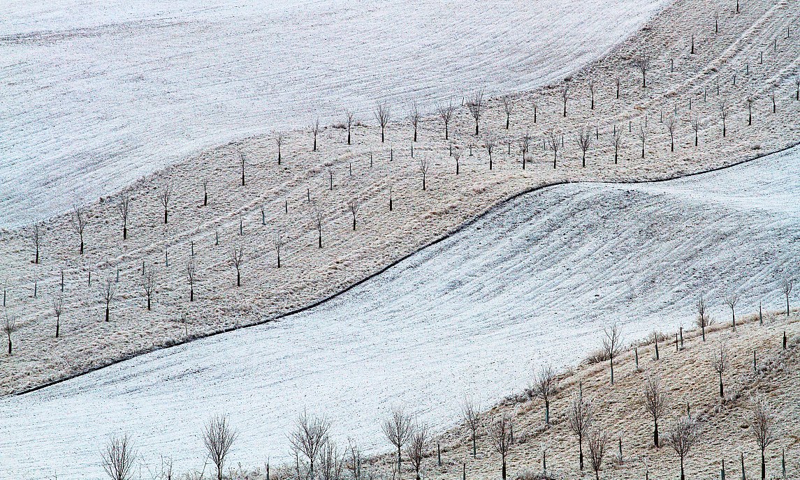 Uhler - Moravské Toskánsko v zimě