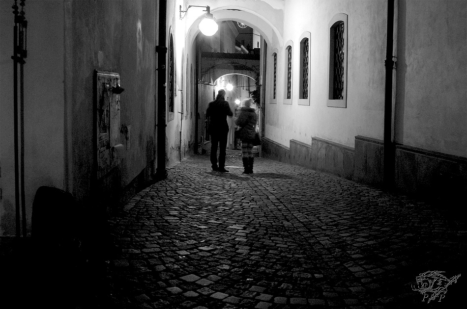 Petr Pelc - night smaller street
